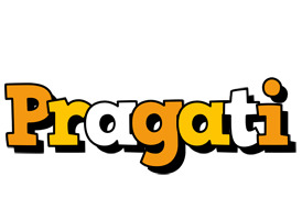 pragati cartoon logo