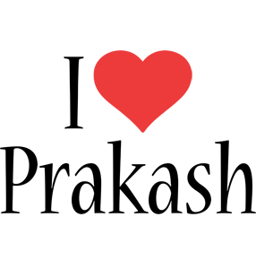 prakash i-love logo