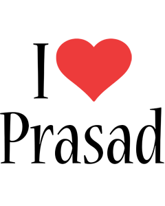 prasad i-love logo