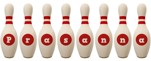 prasanna bowling-pin logo