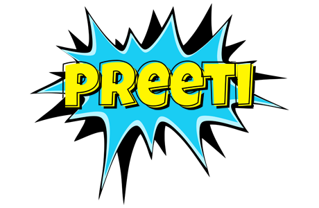 preeti amazing logo