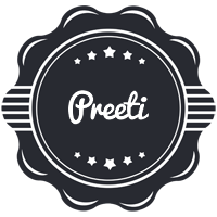 preeti badge logo