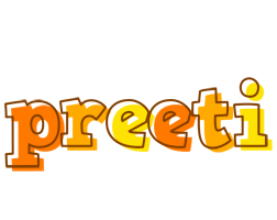 preeti desert logo