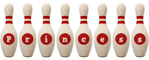 princess bowling-pin logo