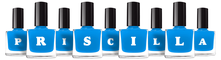 priscilla glossy logo