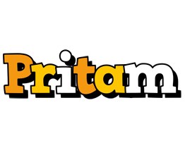 pritam cartoon logo