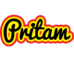 pritam flaming logo