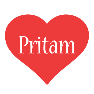 pritam love logo