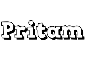 pritam snowing logo