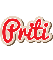 priti chocolate logo