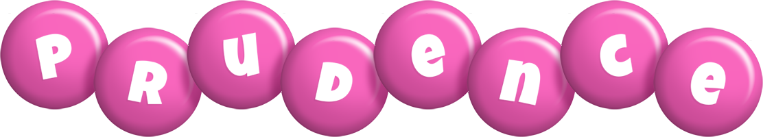 prudence candy-pink logo