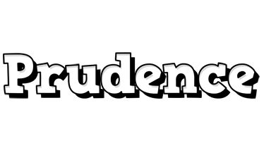 prudence snowing logo