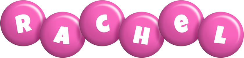 rachel candy-pink logo
