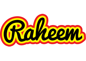 raheem flaming logo