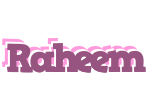 raheem relaxing logo