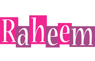 raheem whine logo