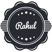 rahul badge logo