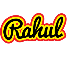 rahul flaming logo