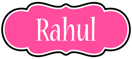 rahul invitation logo