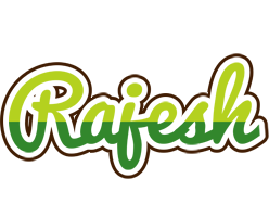 rajesh golfing logo