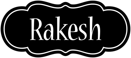 rakesh welcome logo