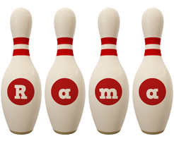 rama bowling-pin logo