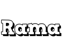 rama snowing logo