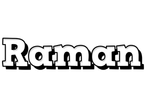 raman snowing logo