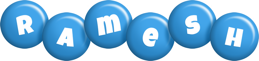 ramesh candy-blue logo