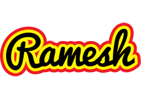 ramesh flaming logo