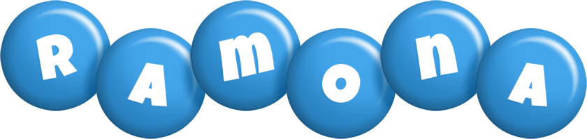 ramona candy-blue logo