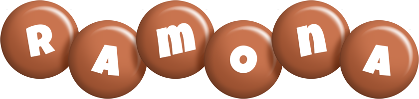 ramona candy-brown logo