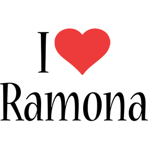 ramona i-love logo