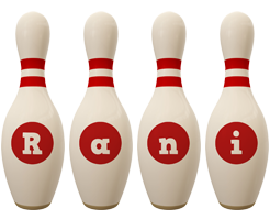 rani bowling-pin logo
