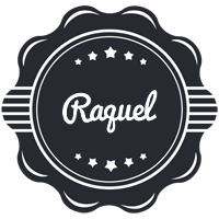 raquel badge logo