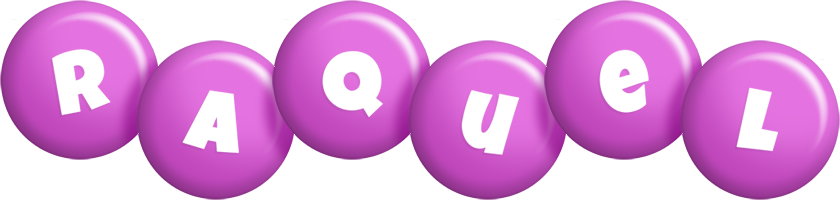 raquel candy-purple logo