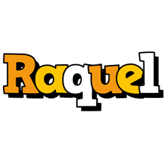 raquel cartoon logo