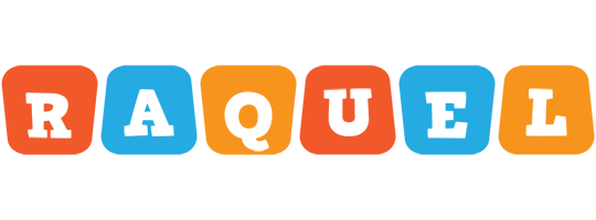 raquel comics logo