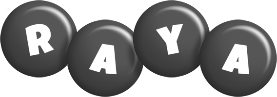 raya candy-black logo