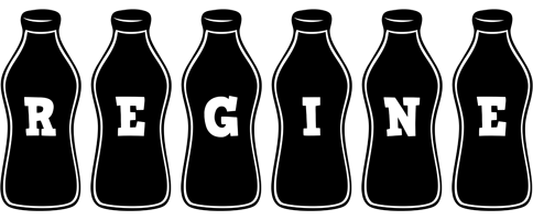 regine bottle logo