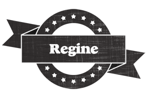 regine grunge logo