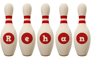 rehan bowling-pin logo