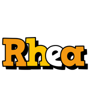 rhea cartoon logo