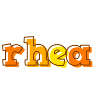 rhea desert logo