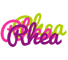 rhea flowers logo