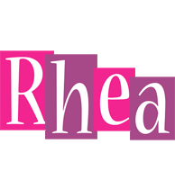 rhea whine logo