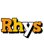 rhys cartoon logo