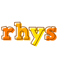 rhys desert logo