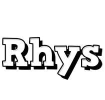 rhys snowing logo