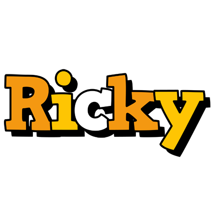 ricky cartoon logo